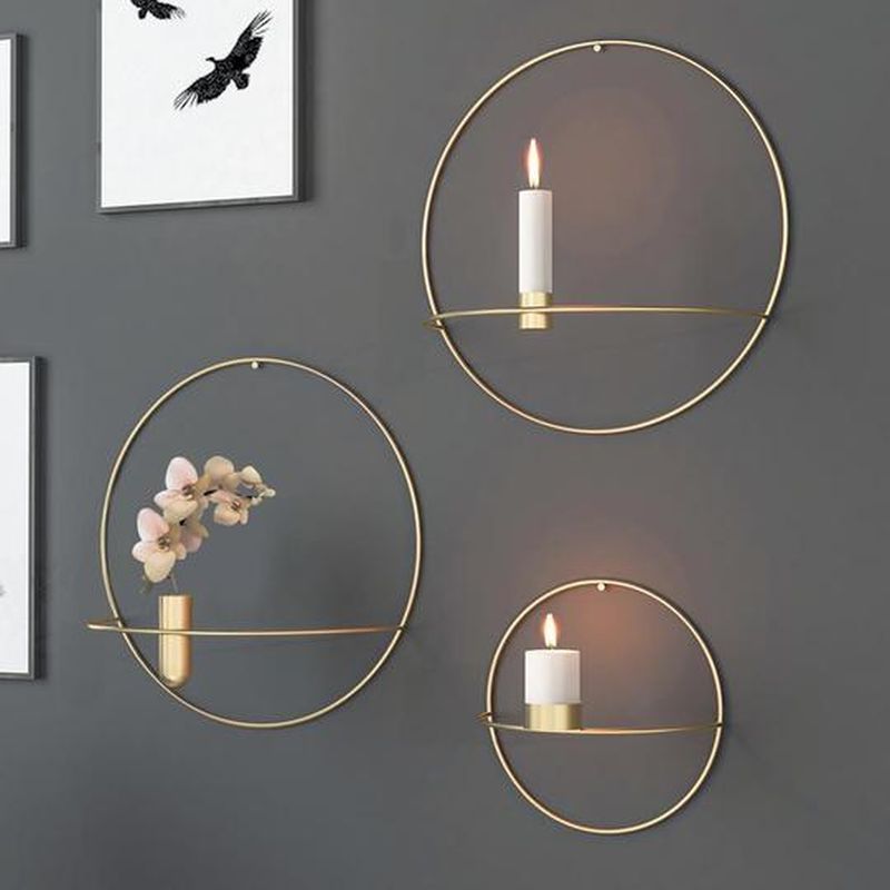 Wall Candle Holder