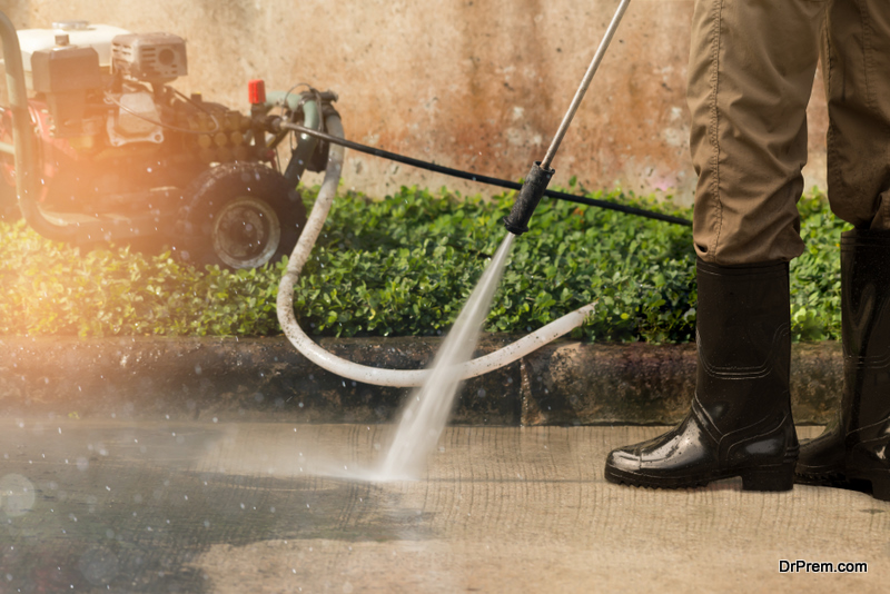 driveway cleaning