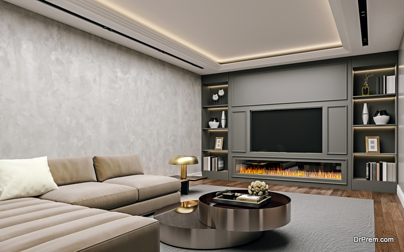 6 Simple Finished Basement Design Ideas, Basement Tv Room Ideas