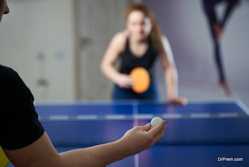 ping pong table