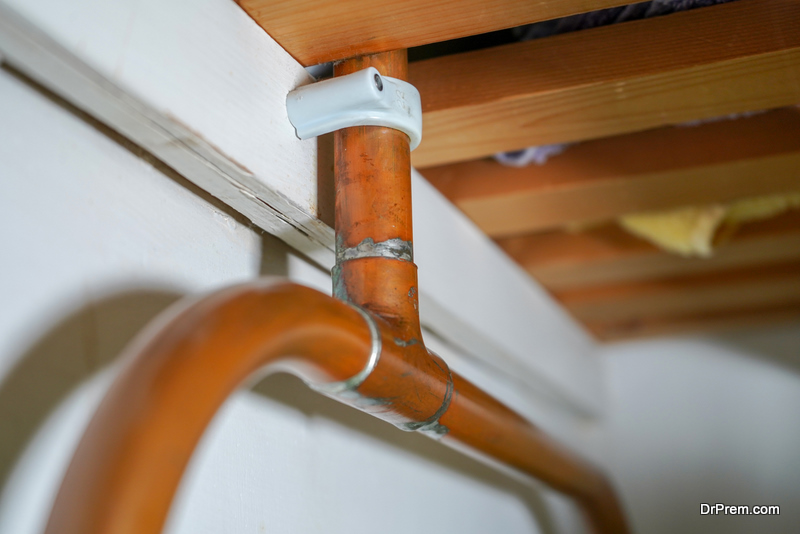 copper piping