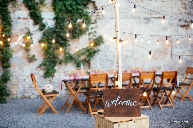 Home Décor Ideas for Your Home-Based Wedding