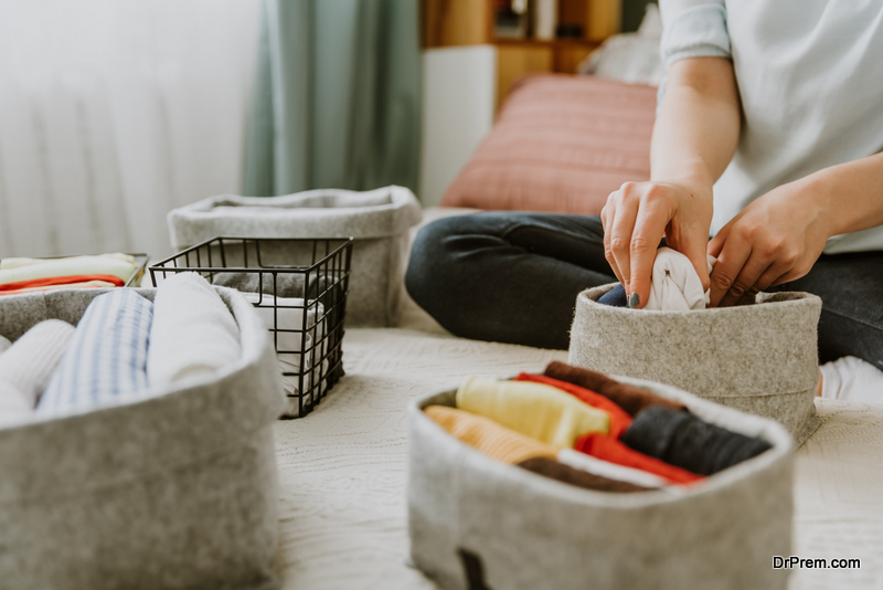 woman-taking-care-of-belongings