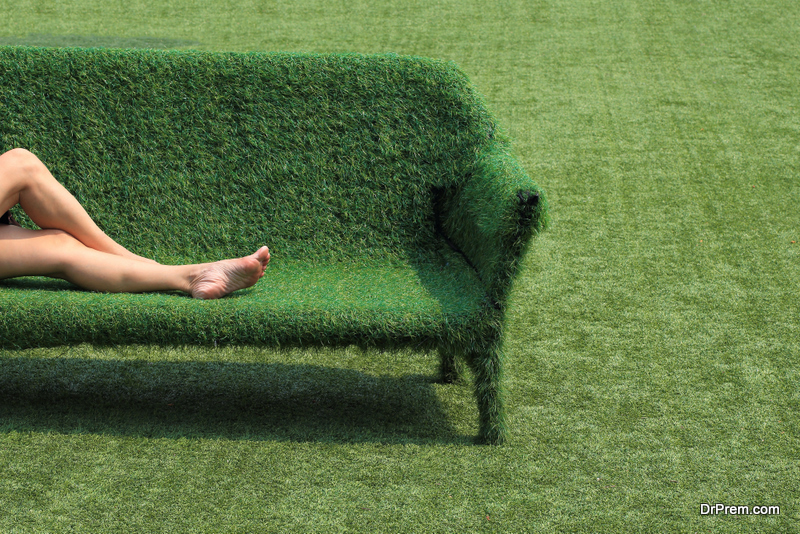 artificial grass Outdoor furniture covering