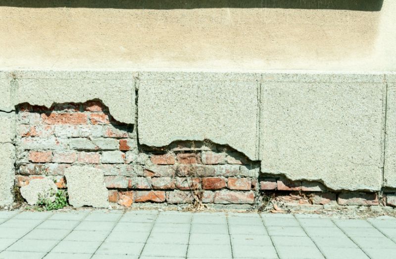 damaged Foundation 