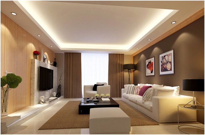 Modern Living Room Lighting 