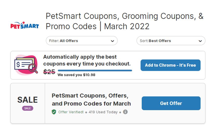 Petsmart grooming coupon