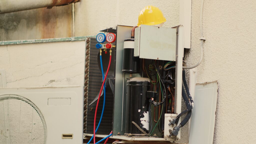 AC refrigerant leak,